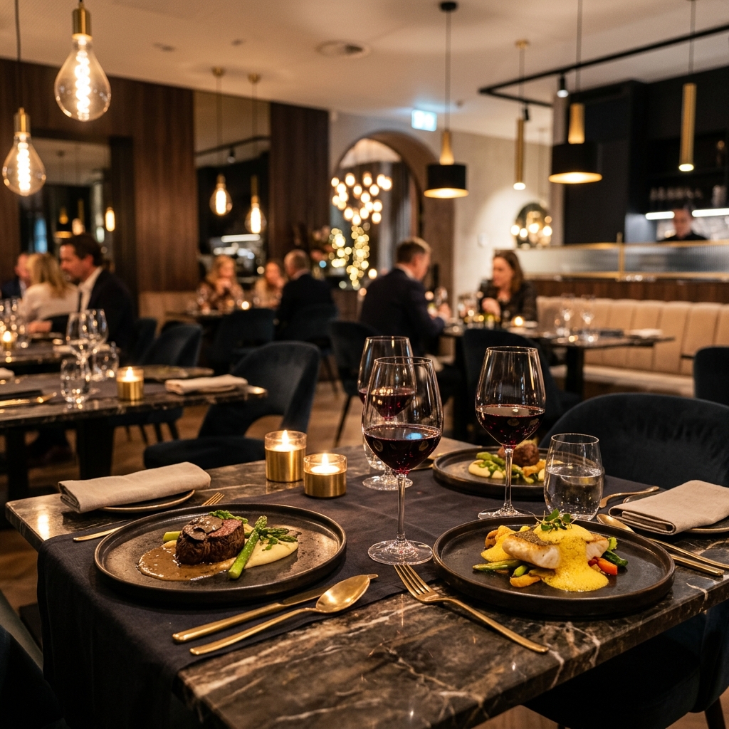 Không gian ẩm thực Vier Dining